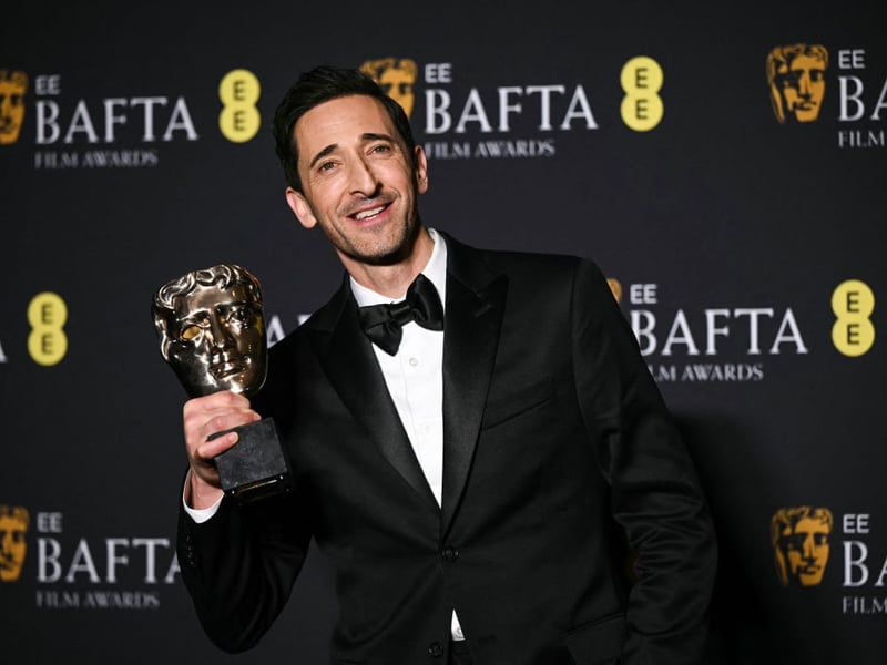 Adrien Brody has won pretty much every award going for his lead role in Holocaust drama 'The Brutalist' and is 4/9 favourite for the Oscar after picking up the BAFTA. It looks like only Timothee Chalamet has a chance of beating him, priced at 9/4 for 'A Complete Unknown'.