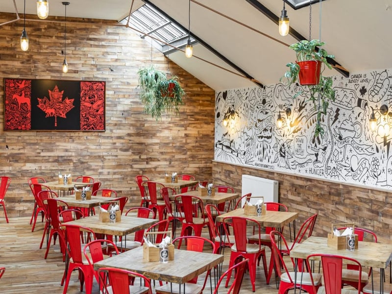 This Canadian diner serves comfort food from locally sourced ingredients. As well as a restaurant on Antigua Street, there’s also one in South Queensferry. Reviewers loved the portion size.