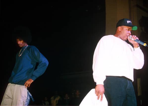Dr Dre And Snoop Dogggy Dogg Performing At The Brixton Academy, London, Britain - 1994, Snoop Dogg And Dr Dre