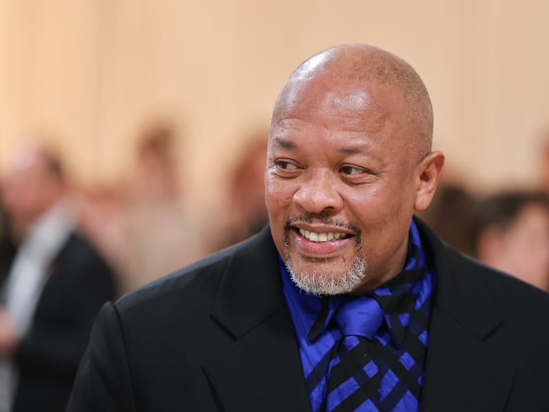 Dr. Dre attends The 2023 Met Gala Celebrating "Karl Lagerfeld: A Line Of Beauty" at The Metropolitan Museum of Art on May 01, 2023 in New York City. 