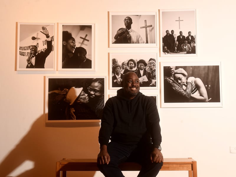 Shaun said: "For me church is about community first and foremost.

"I tend to take pictures of the in between moments to show where the real human connection takes place. That was really important to me from a belief point of view but also in the context of the brief of 'Nationhood'."