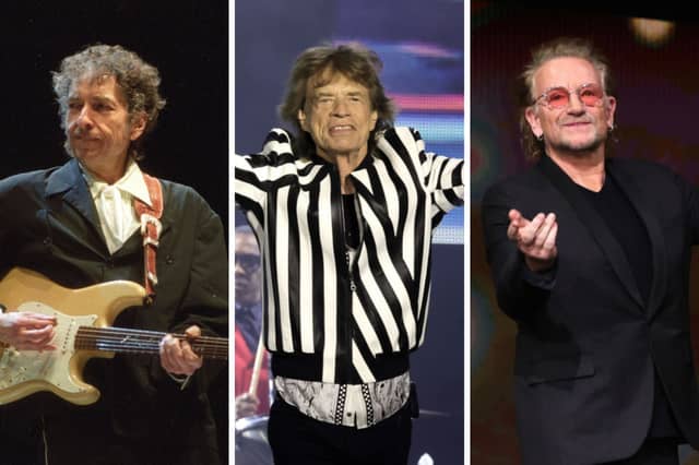 Three of the richest rockers of all time.