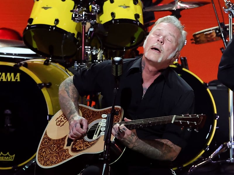 The second member of heavy metal band Metallica to make this list, lead singer James Hetfield is worth an estimated $300 million.