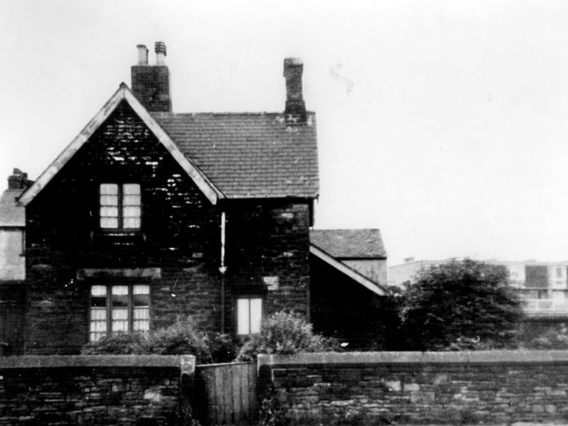 School House, on Bawtry Road, Tinsley, in 1967. It was built in 1880 and demolished in 1969.
