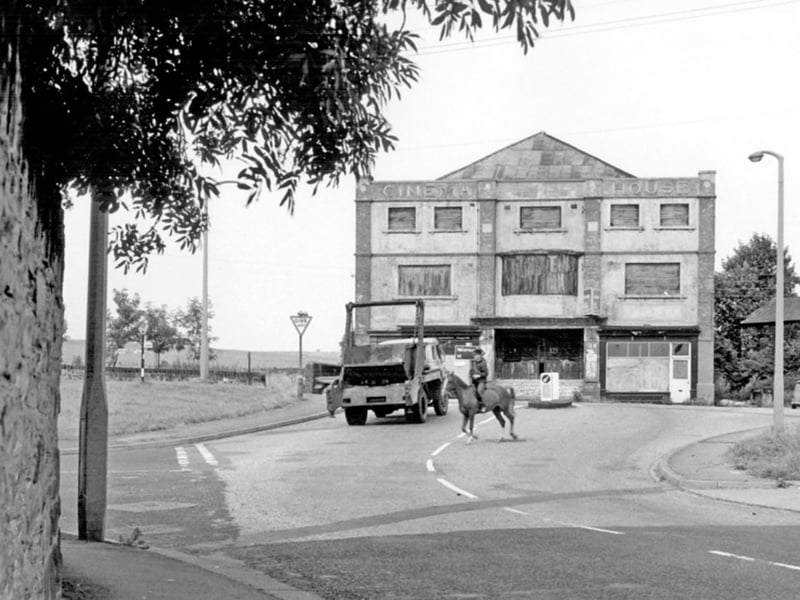 The derelict Cinema House, on The Common, Ecclesfield, in 1969, before its demolition. It opened on January 1, 1921, was renamed the Essoldo cinema in September 1950 and closed in February 1959.
