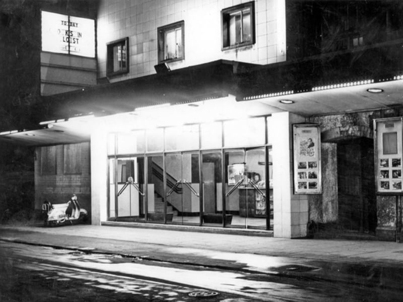Hillsborough Kinema, on Proctor Place (formerly Crookes Place), Sheffield, is pictured here in February 1965. It closed in July 1966 and the building was demolished.