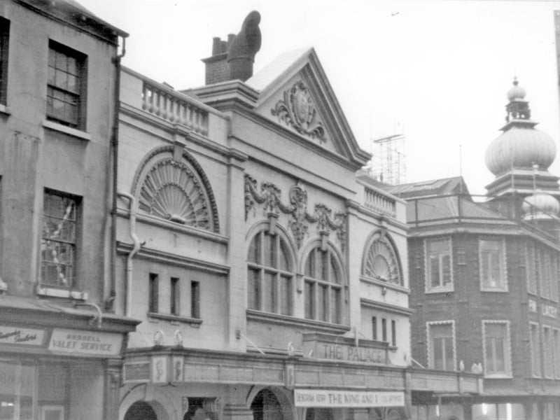 The Sheffield Picture Palace, on Union Street. It opened in August 1910, closed on October 31, 1964, and was later demolished.