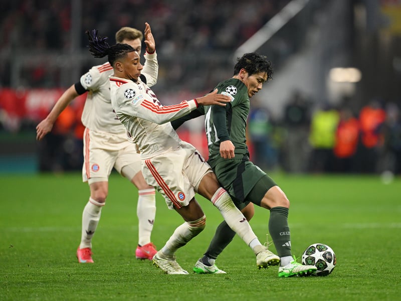 Pressed the life out of Bayern in the first half and was a bundle of energy. Started to lose the midfield battle towards very end. 8