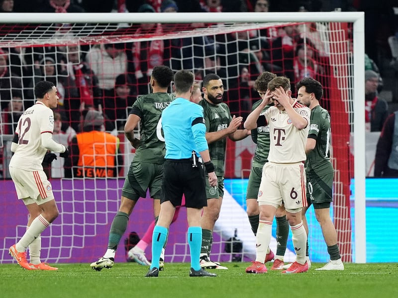 The big American was on top of the world until the very last minute, when his unfortunate clearance skited off Alphonso Davies and into the net. A savage moment. 8