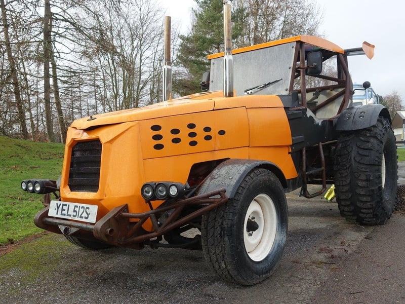 Track-tor is a high performance two-seater tractor designed by Matt LeBlanc that appeared in Top Gear Series 25, Episode 5.