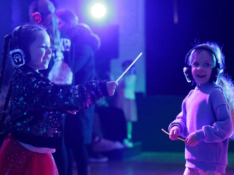 Half-term silent disco at the Groundlings Theatre, Portsea
Picture: Chris Moorhouse (180225-51)