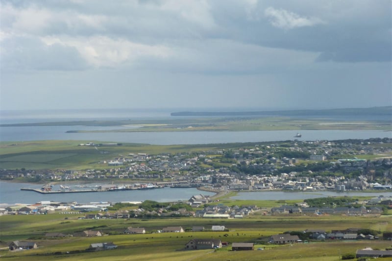 The Orkney Islands, including the town of Kirkwall, will see a huge hike of 15 per cent.
