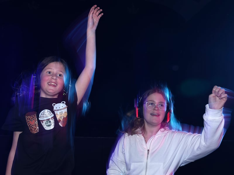 Half-term silent disco at the Groundlings Theatre, Portsea
Picture: Chris Moorhouse (180225-44)