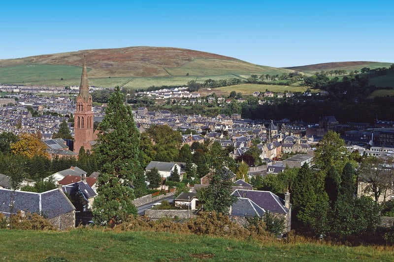 A 10 per cent rise in council tax has been agreed for the Scottish Borders, with its largest town of Galashiels.