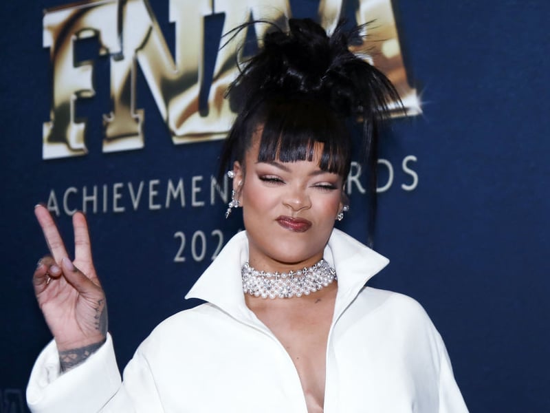 With an estimated net worth of a cool £1.4 billion, Umbrella star Rihanna is the second wealthiest pop star on the planet. Although she has made plenty from her voice, the majority of her fortune has come from her hugely successful Fenty Beauty Line.