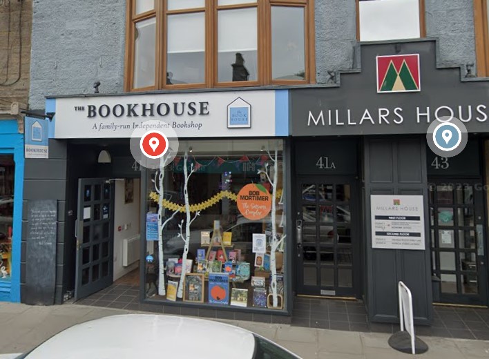 Broughty Ferry's The Bookhouse is a family-run business that has made the ten-outlet shortlist.