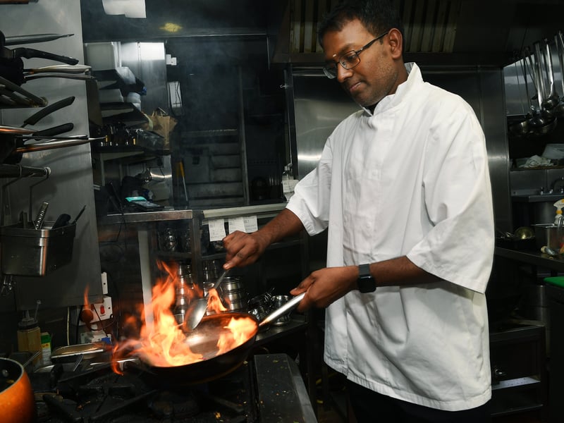 Chef Raj Chinnadurai, who has run successful restaurants across the world, brought his new concept Arusuvai to Kirkstall in January. He opened the new venue in the space formerly occupied by Gallery FortyOne on Commercial Road, and it "takes customers on a journey through Tamil food."