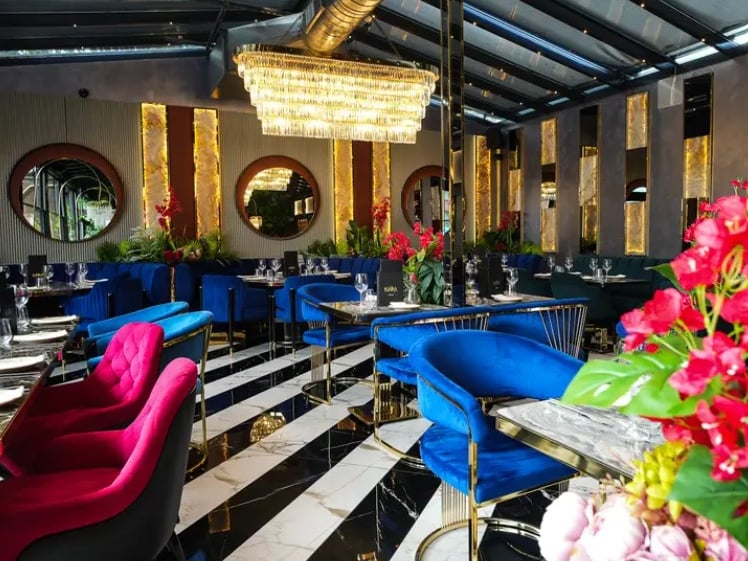 The Kara in Fleet has a 4.9* rating from 963 reviews. An OpenTable diner said: “Amazing food for great value where we experienced very good customer service. The venue also has a great atmosphere and we were very fortunate to have the table booth in the corner. Perfect evening for all.”