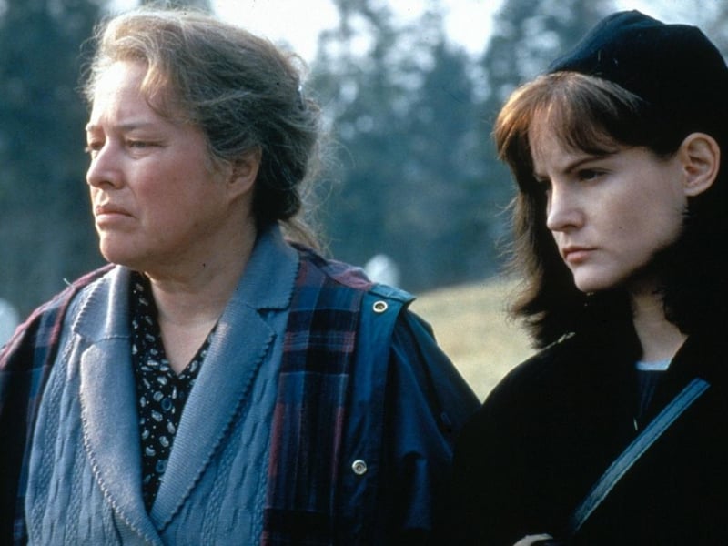 Five years after Misery, Kathy Bates starred in another well-received Stephen King adaptation, with Dolores Claiborne earning positive reviews from 86 per cent of critics. She plays the titular character who is accused of murdering an elderly woman she has been caring for.