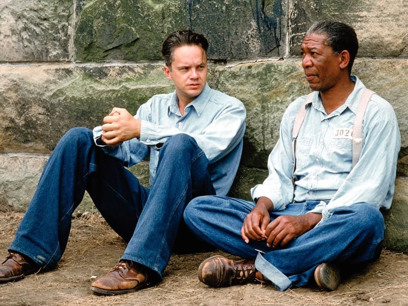 Regularly topping lists of the best movies of all time, it's perhaps a surprise that The Shawshank Redemption only has a rating of 89 per cent. The prison drama was written and directed by Frank Darabont, and was based on the Stephen King novella Rita Hayworth and Shawshank Redemption. Starring Tim Robbins and Morgan Freeman it tells the story of a banker wrongly jailed for murdering his wife and child.