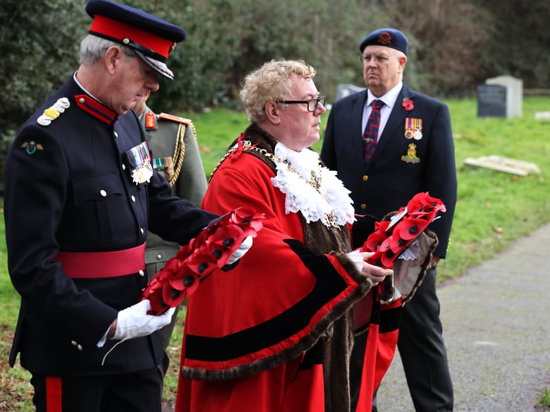 SS Mendi 108th Anniversary Commemoration at Milton Cemetery, Portsmouth, on February 21, 2025.