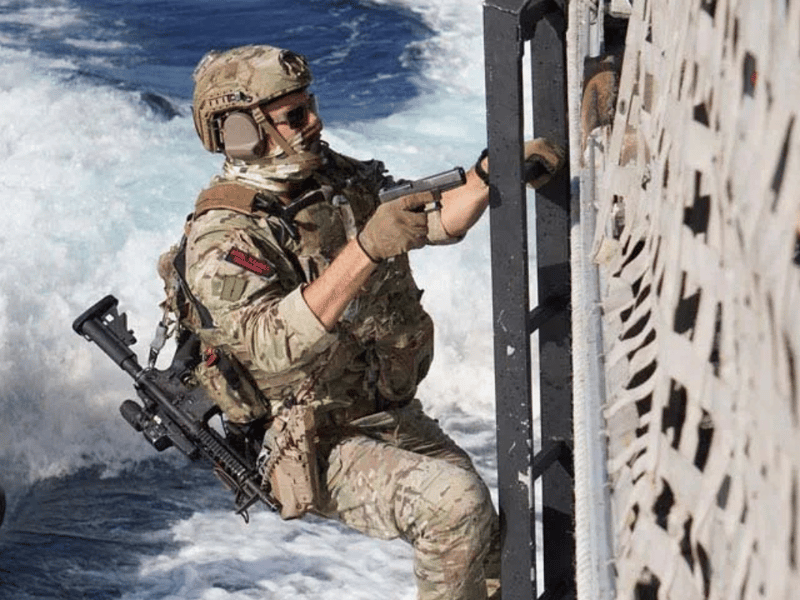 "Game-changing" mini helicopter drone Peregrine has been tested for the first time during narcotics operations conducted by HMS Lancaster off the coast of Bahrain.