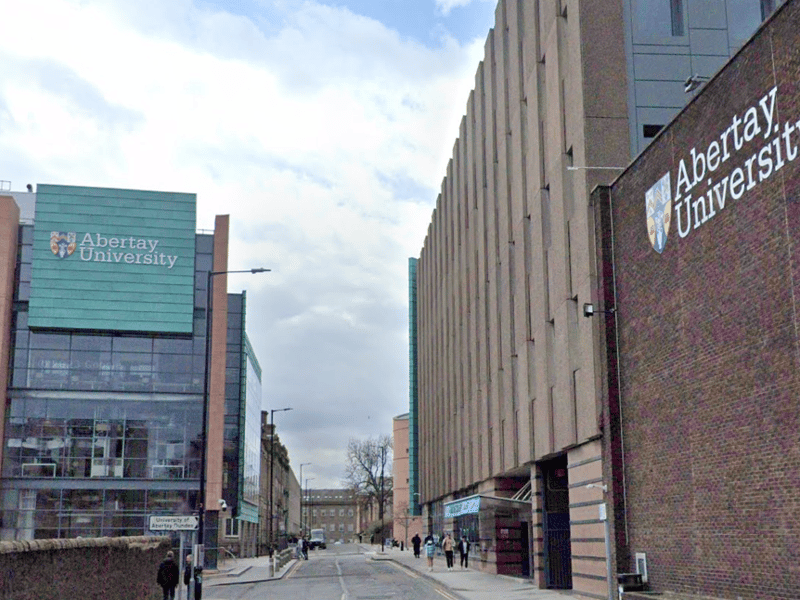 Abertay, up in Dundee, came in 9th for Scotland - and 79th overall in the UK. The Guardian gave it a score of 53.5 out of 100.