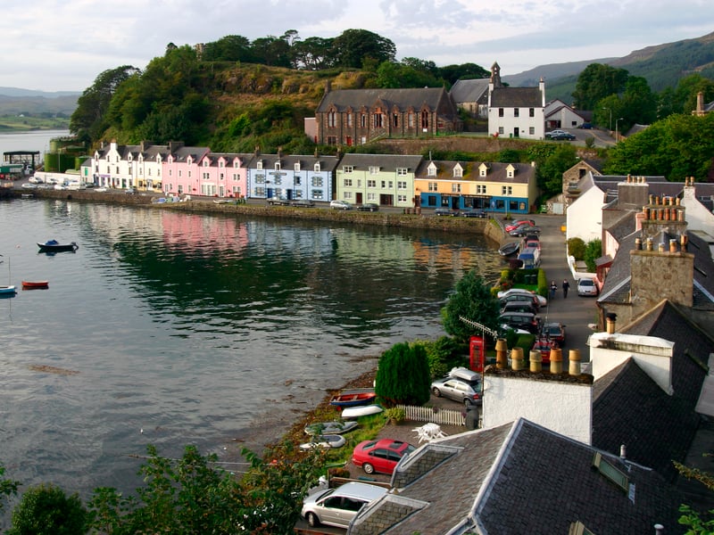 The largest town on Skye hasn't changed its colourful houses. But it has become much busier.