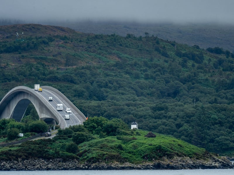 The Skye Bridge opened in 1995 meaning it was easier to visit the island.