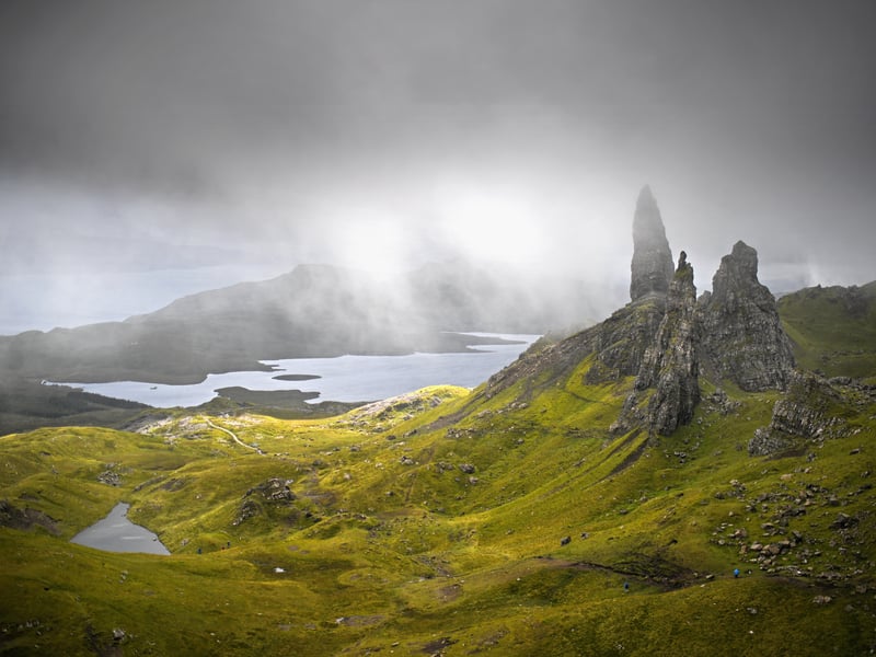 While many things have changed, Skye's scenery and landmarks such as the Old Man of Storr, have remained the same