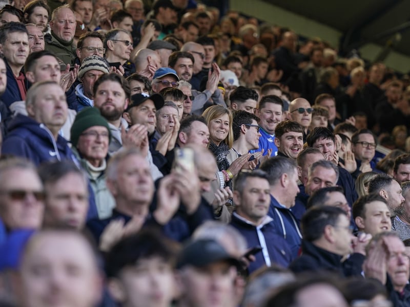 Pompey fans backed their team to a big, big Championship win over QPR