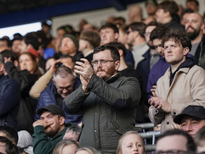 Pompey fans backed their team to a big, big Championship win over QPR