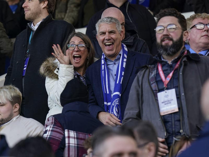 Pompey fans backed their team to a big, big Championship win over QPR
