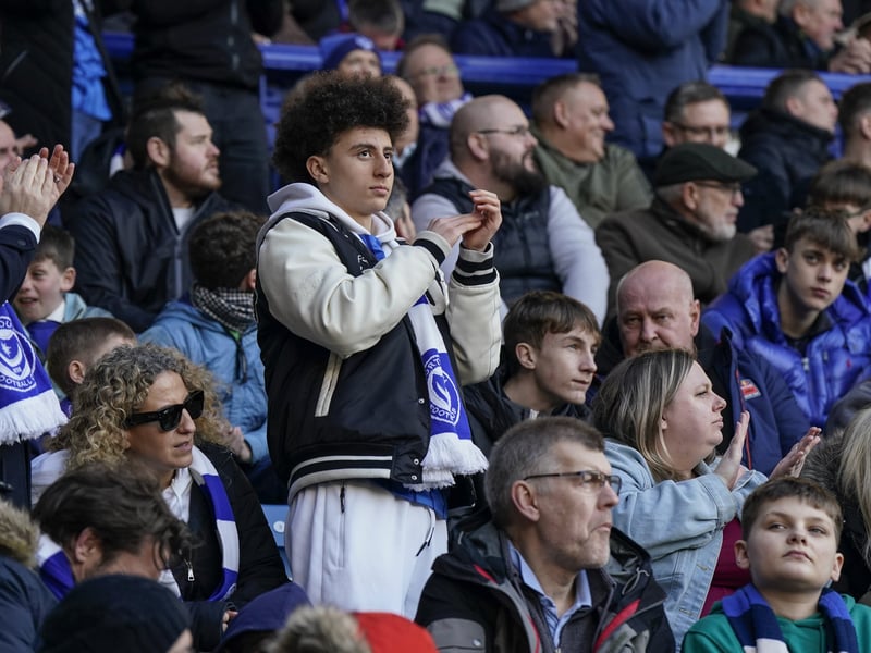 Pompey fans backed their team to a big, big Championship win over QPR