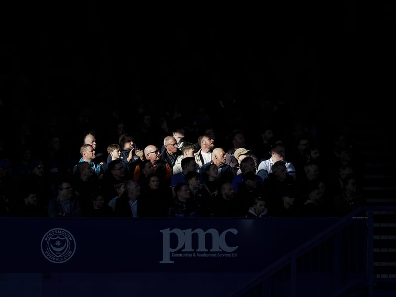 Pompey fans backed their team to a big, big Championship win over QPR