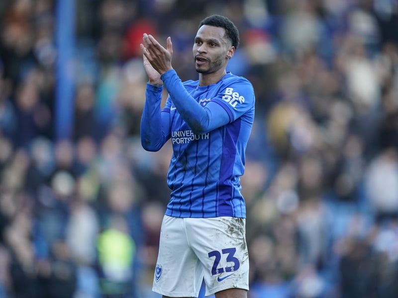 Josh Murphy salutes the Fratton faithful after their support on Saturday.