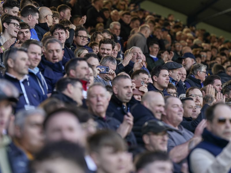 Pompey fans backed their team to a big, big Championship win over QPR