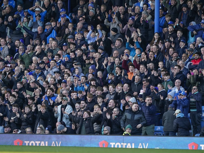 Pompey fans backed their team to a big, big Championship win over QPR.