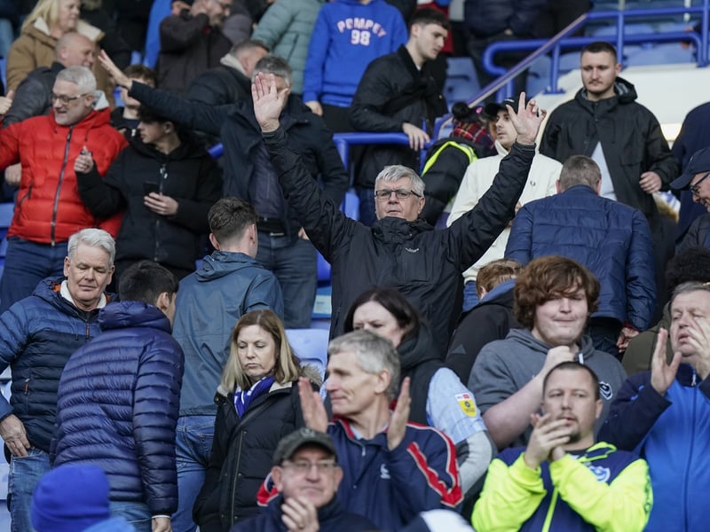 Pompey fans backed their team to a big, big Championship win over QPR.