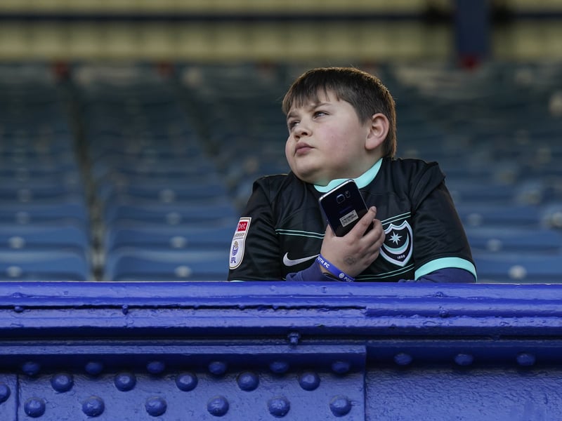 Pompey fans backed their team to a big, big Championship win over QPR.