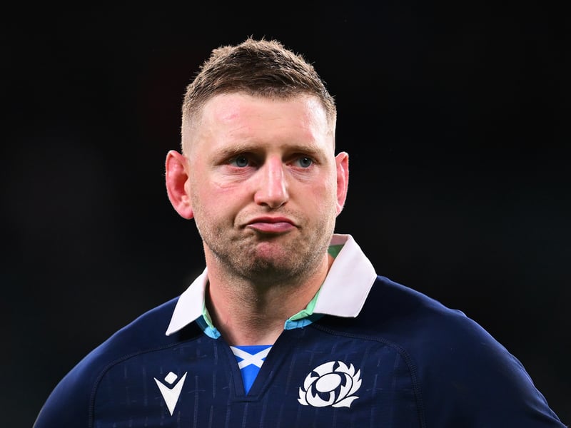 Great in the first half as he led Scotland’s backs to two great tries. But missed all three conversion attempts, the last one, fatally, in the 79th minute. 7