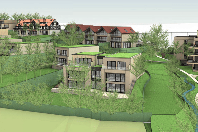 Plans for a £50m housing development on the former Fulwood House site have been approved.