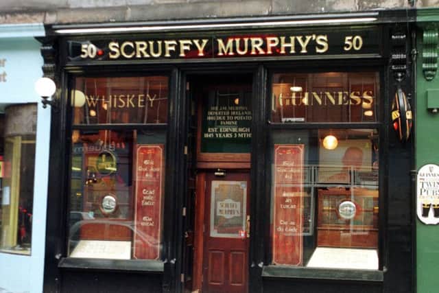 Scruffy Murphy's won the Edinburgh Evening News pub of the year in 1999