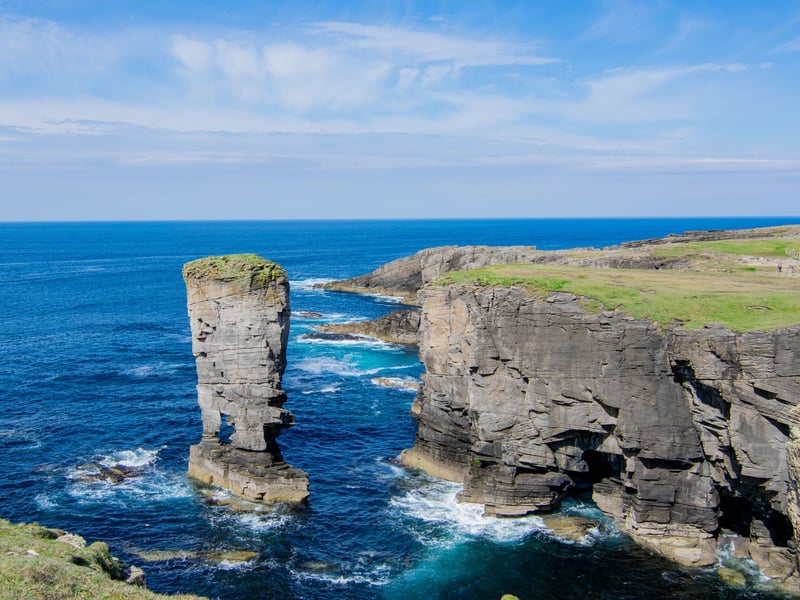 Another island group in the far north of Scotland, Orkney has the added bonus of being relatively flat, meaning you can see more of the sky, meaning there are more stars to see,