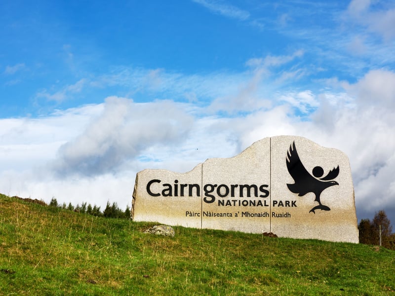 When it comes to getting away from artificial light, there are few better places than the vast Cairngorms - the UK's largest National Park. Just make sure to pick a spot where as much of the sky is visible as possible - away from trees and the steep inclines of the area's many mountains.