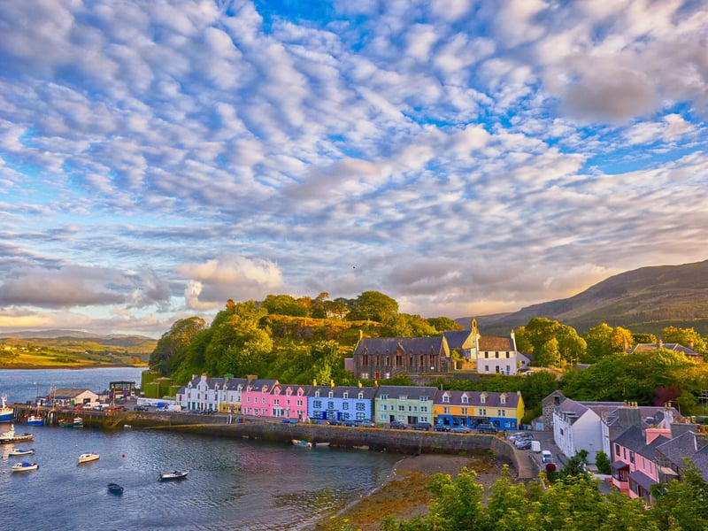 Not all of Syke is suitable for seeing celestial events - in many areas the island's towering mountains block large parts of the sky. Head to the far northern tip at Rubha Hunish though, and you have the whole sky to play with - and a particularly good view of any Northern Lights, should they appear.