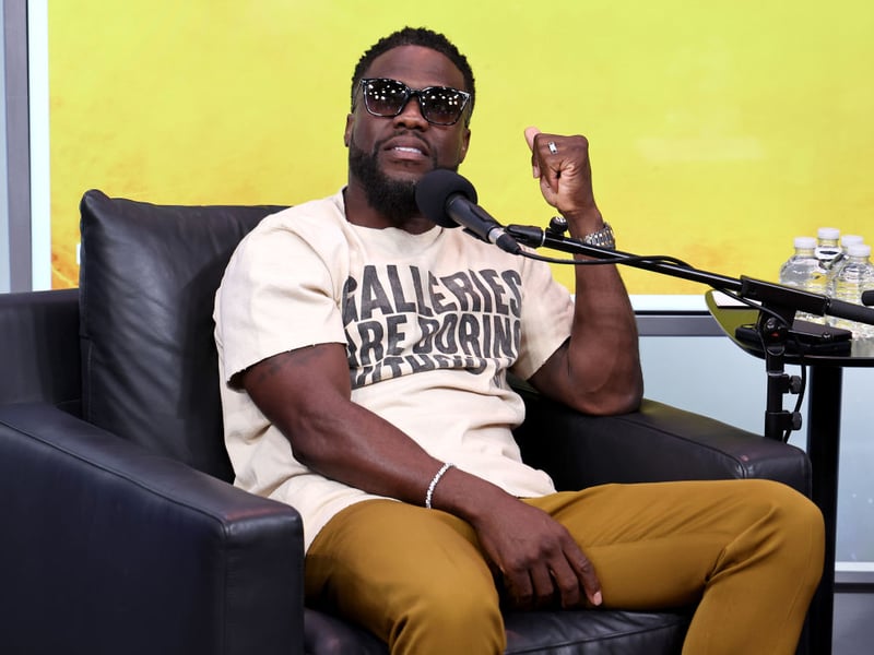 Equally at home on stage performing comedy or on a movie set, Kevin Hart has released a slew of television comedy specials and albums, as well as starring in blockbusters like Jumanji, Little Fockers and Central Intelligence. He's worth around $450 million.