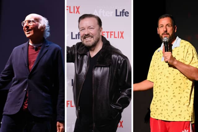 Three of the world's wealthiest comedians.