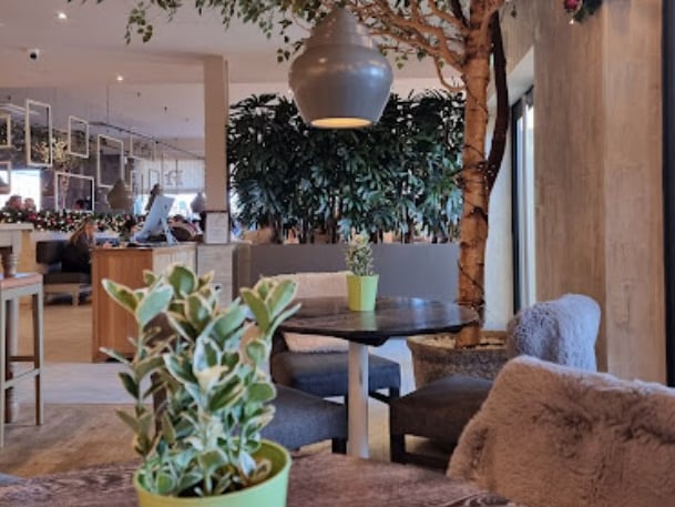 Seven is a café located on Wheelwright Way in Derby. The café serves up breakfast, afternoon tea and Sunday lunch alongside other innovative dishes. Its pancake offering is very popular with diners.