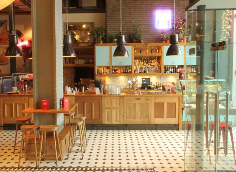 Home Sweet Home which is located in Manchester’s Northern Quarter serves up American-inspired pancakes, with sweet and savoury toppings.